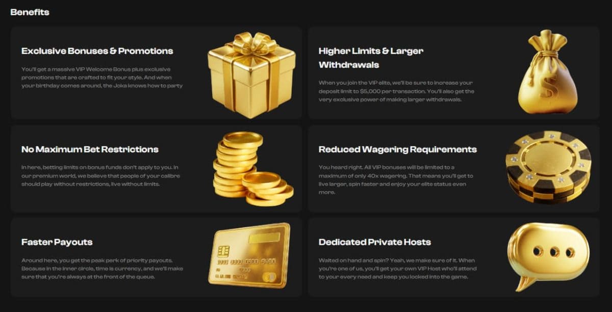 Joka Casino Review 2026: A$5,000 Welcome Across 3 Deposits & 75 Cash Spins image 4